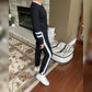 Women’s 2-Piece Crewneck Color-Block Sweatsuit