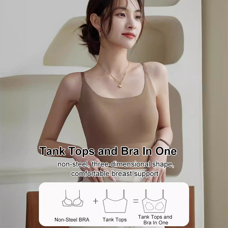 Women's Tank Tops and Bra In One