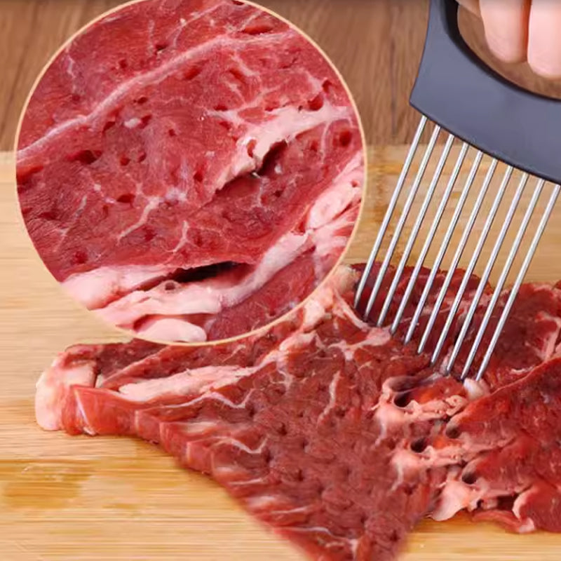 Stainless Steel Vegetables Holder for Slicing