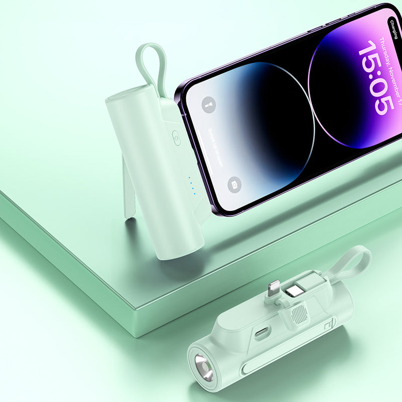 Multi-Function Portable Charger With Cable