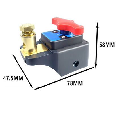 Universal 12-24V Car Battery Disconnect Isolator Switch