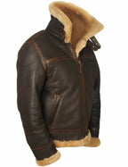 SHEEPSKIN BOMBER JACKET