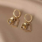 Dangle Hoop Earrings