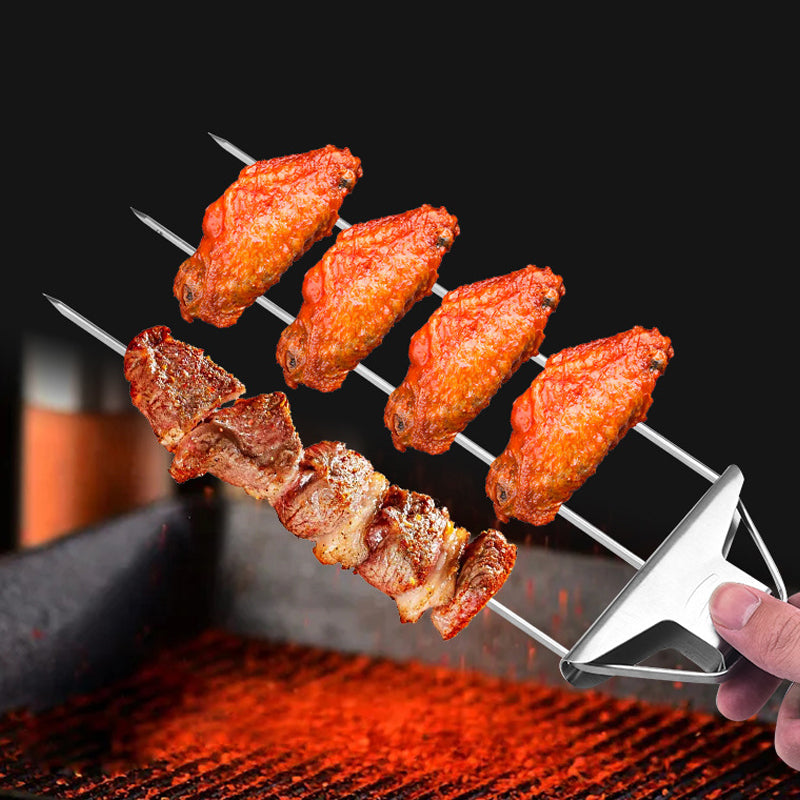 🔥Hot Sale 35% OFF🔥 3 Way Grill Skewers - GrillSavant