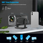 Portable HD Adjustable Low Noise Projector