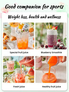 🔥30% OFF🔥6-Blade Juicer (with straw)
