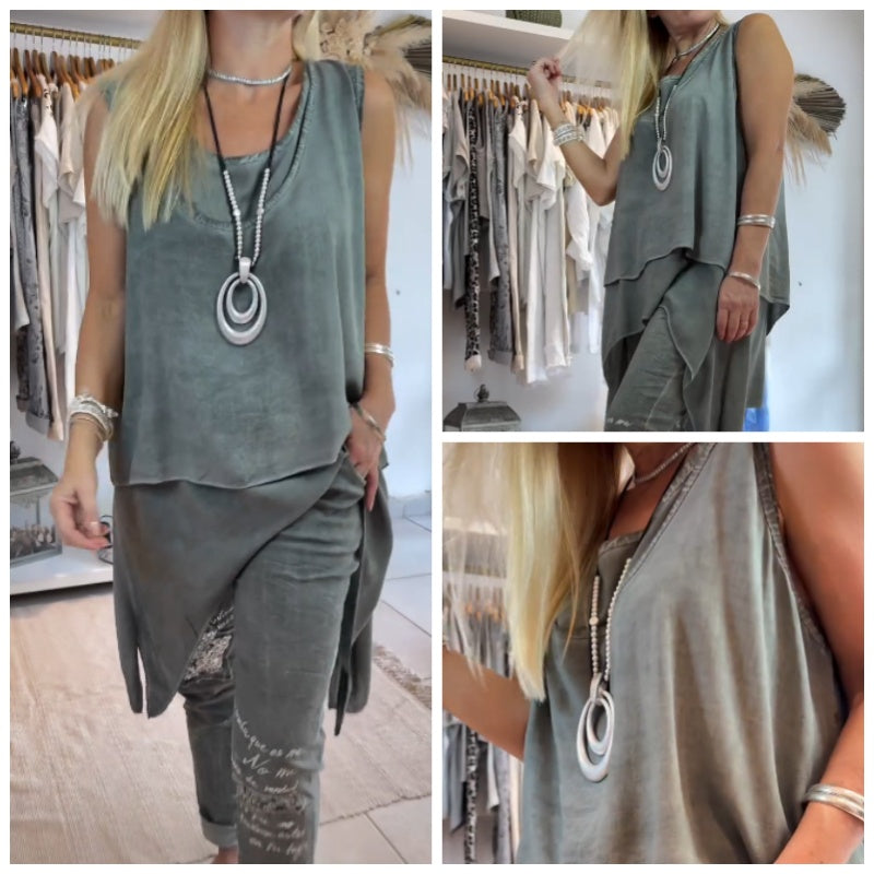 🌸Spring Specials🌸 Women’s Casual High Low Hem Tank Tops