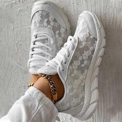 White Fashion Sneakers