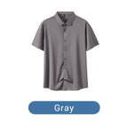 ✨ 50% OFF✨Men's Short Sleeve 4-Way Stretch Shirt
