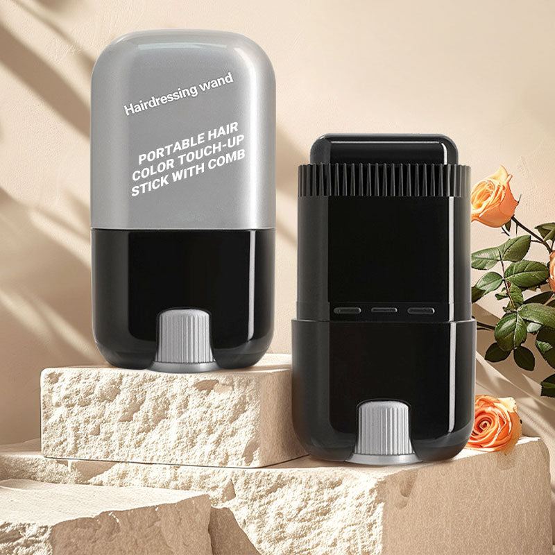 ✨Recasting Confidence💕Portable Hair Color Touch-Up Stick With Comb