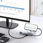 Eight-In-One Multi-Interface Docking Station Converter