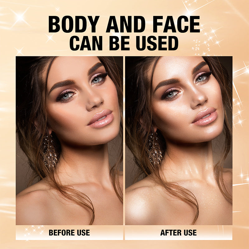 ✨Hot Sale✨Instant Retouch Body Highlight Powder with Powder Pad