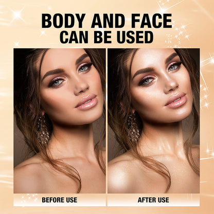 ✨Hot Sale✨Instant Retouch Body Highlight Powder with Powder Pad