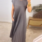 🎉Hot Sale 50% OFF🎉Sleeveless Pleated Simple Solid Color Dress