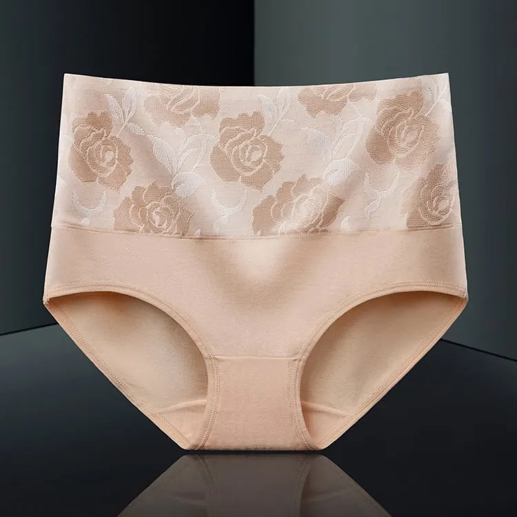 ✨ BUY 5 GET 5 FREE✨Cotton High Waist Abdominal Slimming Hygroscopic Antibacterial Underwear