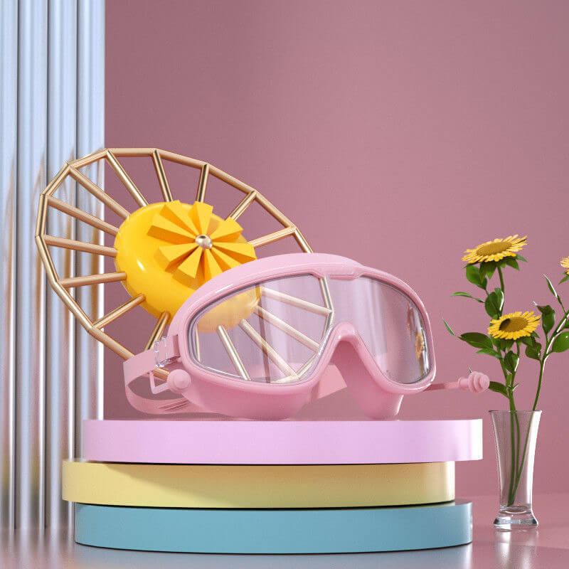 🔥Hot Sale🔥HD Large Frame Waterproof And anti-fog Swimming Goggles