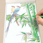 🎨 Chinese Painting White Drawing Copying Album
