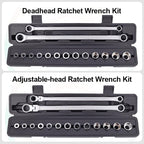 15pcs Adjustable Ratchet Wrench Kit（50%OFF）