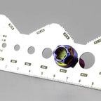 💥Stainless Steel Double-Sided Bolt Gauge Card