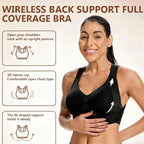 Women’s Beige Wireless Bra, Soft Breathable Non-removable Moulded Cups, Yoga Fitness Sportswear for Gym & Daily Training