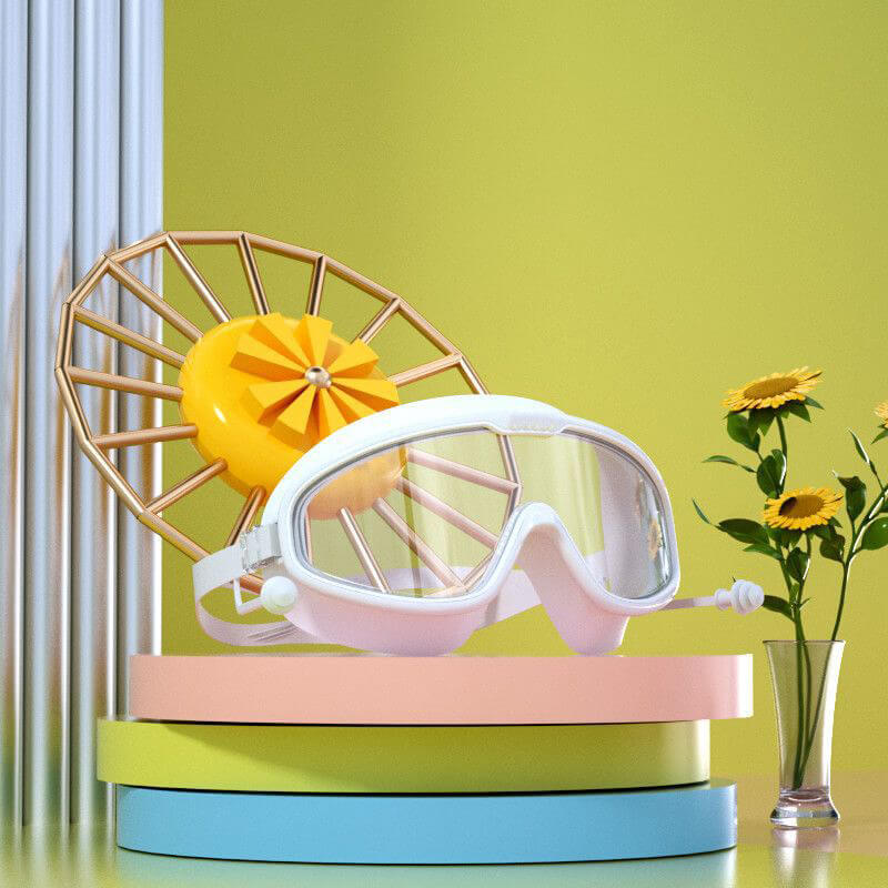 🔥Hot Sale🔥HD Large Frame Waterproof And anti-fog Swimming Goggles