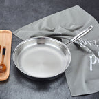 🔥Hot Sale🔥Embossed 304 Stainless Steel Non-stick Pan