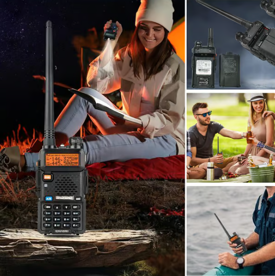 🔥📡 UV-5R Ham Radio Long Range UV5R Two Way Radio Dual Band Walkie
