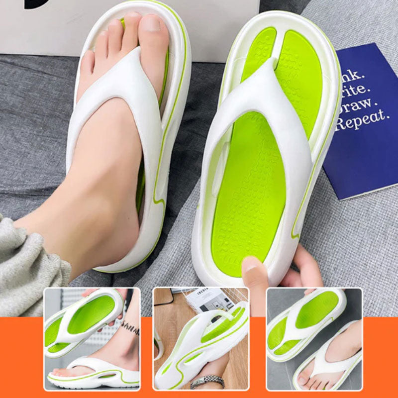Comfortable Summer Flip Flops with Thick Soles