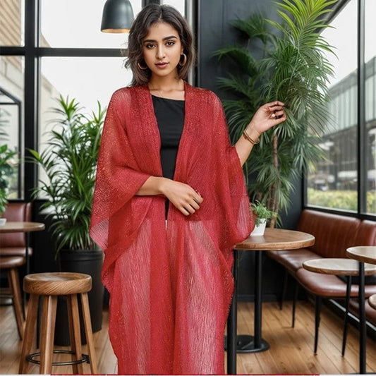 Sparkling Tassel Shawl