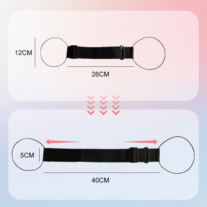 🧳Elastic Luggage Strap (Hands-Free for Travel) – Attach Bags to Suitcase for Airports/Vacations/Business Trips!✈️