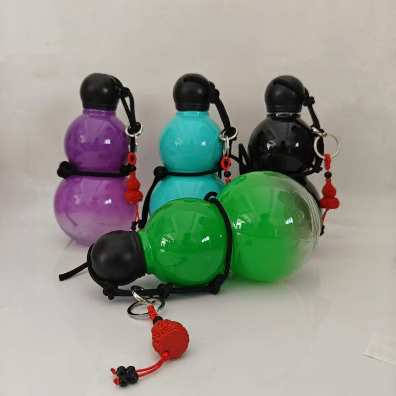 Retro Gourd-Shaped Water Bottle for Sports & Travel