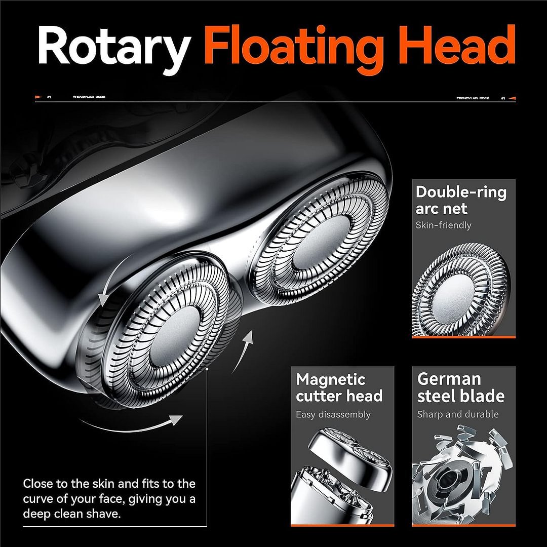 🔥🖤🎉Black Friday - Early Bird Price🎁🎉New Upgrade Pocket Shaver USB Mini Shavers