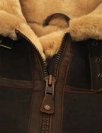 SHEEPSKIN BOMBER JACKET