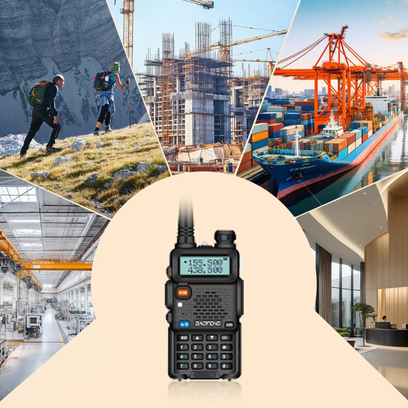 🔥📡 UV-5R Ham Radio Long Range UV5R Two Way Radio Dual Band Walkie