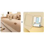 🛋️ Thickened Non-Slip Sofa Cover – Ultra-Soft, Washable, Scratch-Resistant & Pet-Friendly, 4 Colours ✨