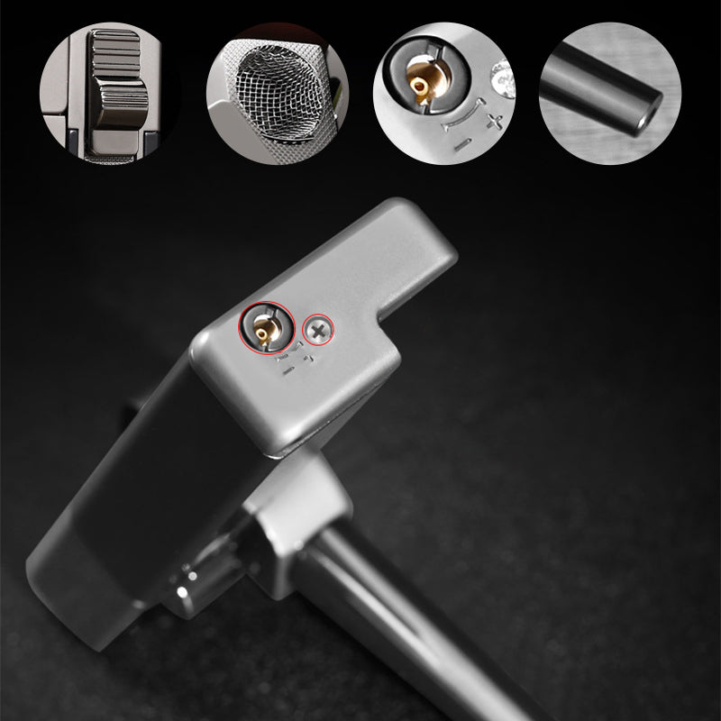 Slant Flame Inflatable tobacco Pipe Dual Purpose Lighter