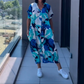 👗Women's Casual Elegant Printed V-Neck Dress
