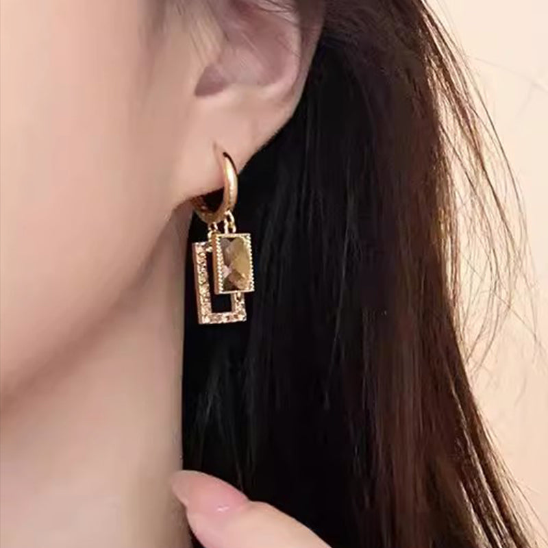 Dangle Hoop Earrings