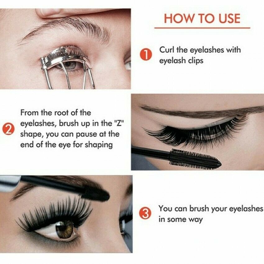 ✨New Arrivals✨4D Waterproof Silk Fiber Thick Lengthening Mascara