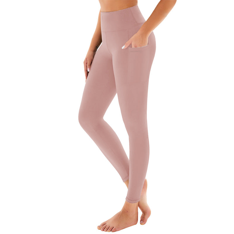 🌸High-Waisted Butt Lifting Tummy Control Shaping Training Leggings with Side Pocket