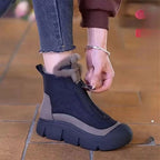 Women's Waterproof Warm Zipper Snow Boots