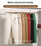 🔥50% OFF🔥Nice Gift-Women's Elastic Waist Cotton Pants