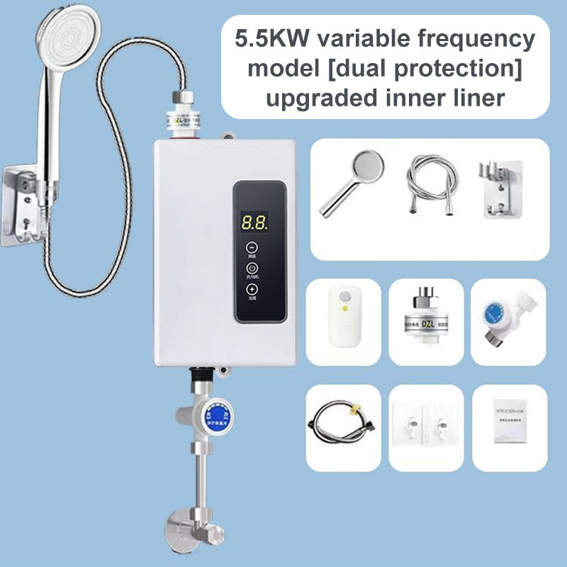 👍 Mini Instant Water Heater: The Ultimate Shower Essential🚿