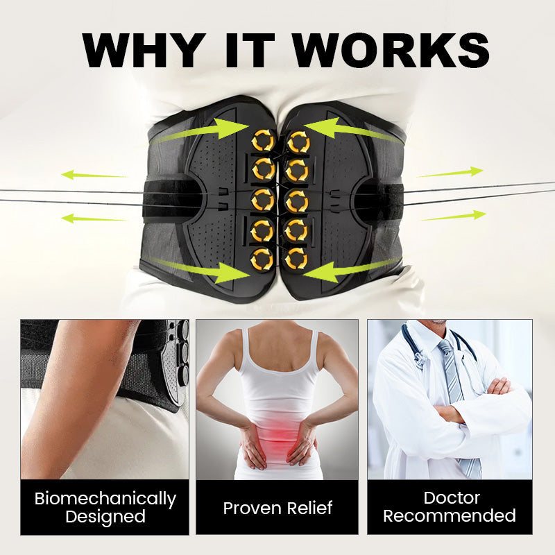 🔥Adjustable Lumbar Support Belt