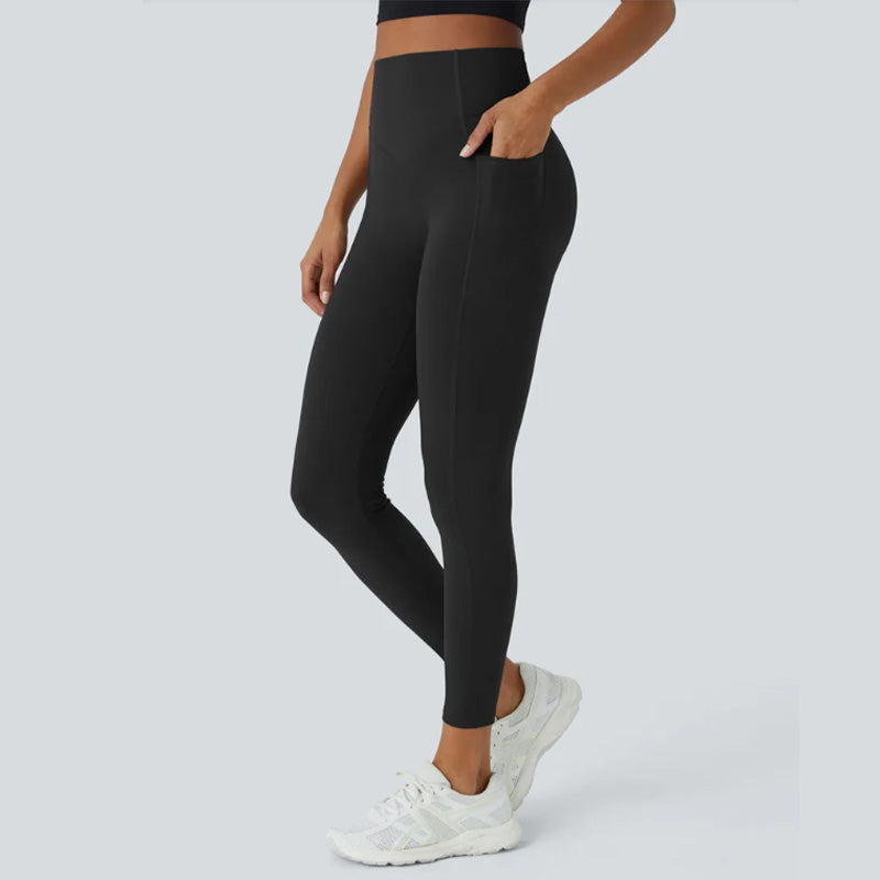 🌸High-Waisted Butt Lifting Tummy Control Shaping Training Leggings with Side Pocket