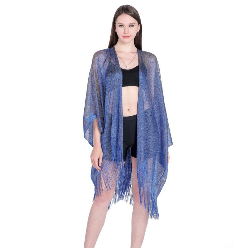 Sparkling Tassel Shawl