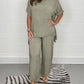 Floaty 2 Piece Sleeved Trouser Set