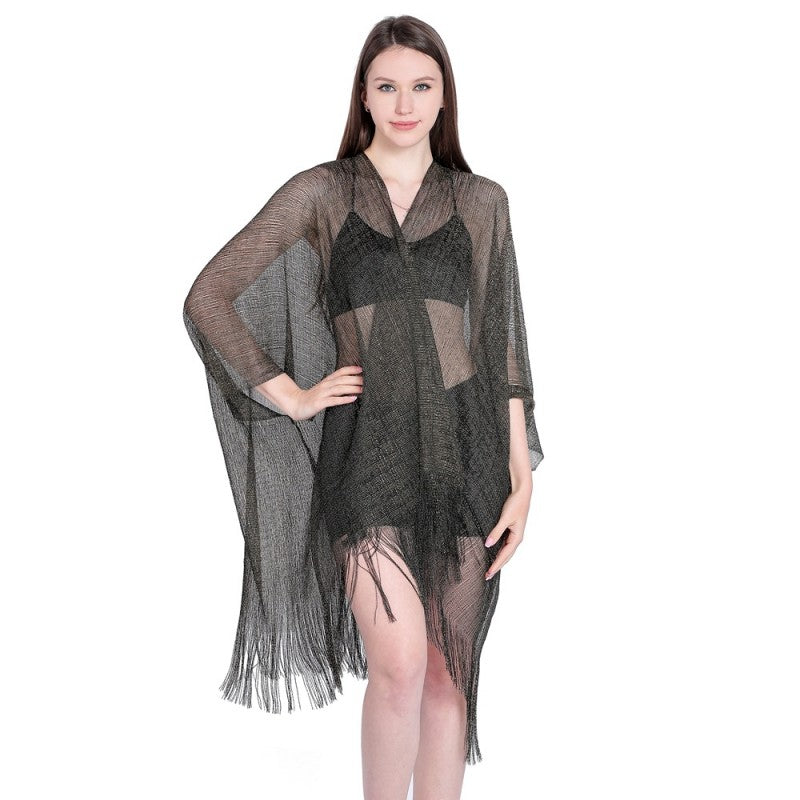 Sparkling Tassel Shawl