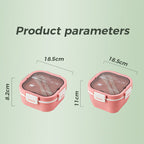 1200ml/1700ml Lunch Box with Spoon & Fork - Microwave Safe