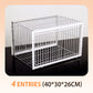 AutoTrap Bird Cage - Entry Only, No Exit, With Base